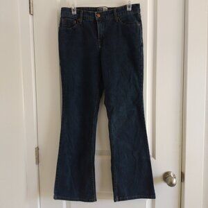 Signature by Levi Strauss Mid Rise Bootcut Misses 10 Short